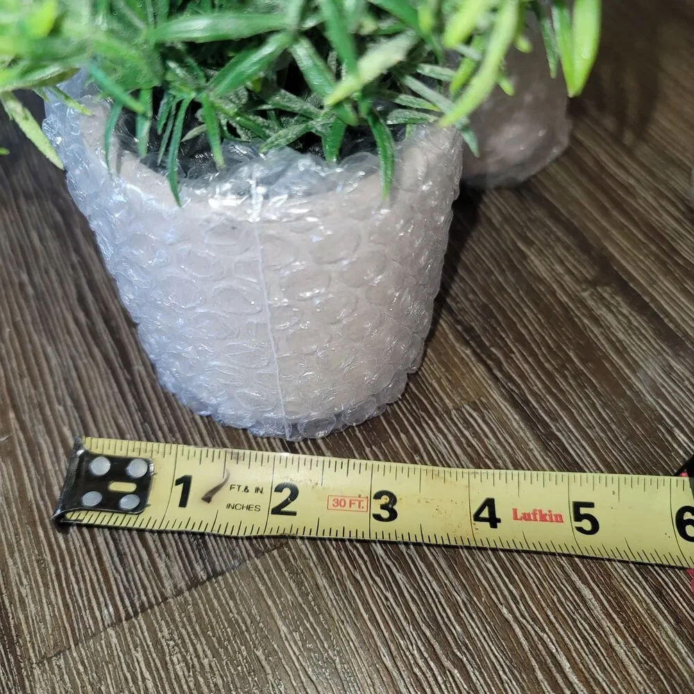 COPY - Set of 3 Small Artificial Potted Plants – Faux Greenery for Home & Offic…